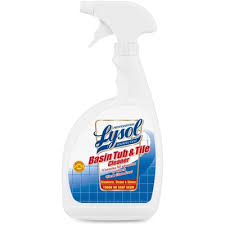 Lysol®04685 Disinfectant Basin Tub & Tile Cleaner
