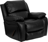 Black Leather Rocker Recliner