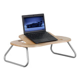 Angle Adjustable Laptop Desk with Natural Top