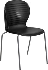 HERCULES Series 551 lb. Capacity Black Stack Chair