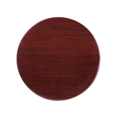 30'' Round Resin Mahogany Table Top