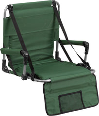 Folding Stadium Chair in Green