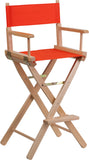 Bar Height Directors Chair in Red