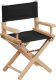 Kid Size Directors Chair in Black