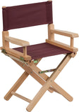Kid Size Directors Chair in Brown