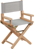 Kid Size Directors Chair in Gray