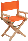 Kid Size Directors Chair in Orange