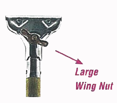 Jaw-Grip Mop Handle