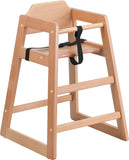 HERCULES Series Stackable Natural Baby High Chair