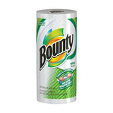 2-PLY BOUNTY REGULAR WHITE PAPER TOWEL - 11"X 10" 44 SHEETS; CASE OF 15 rolls
