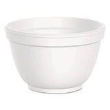 DART 6 OZ WHITE FOAM FOOD BOWL CONTAINER  Stock Number: 6B12