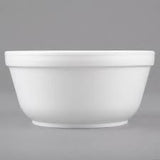 DART 12 OZ WHITE FOAM FOOD BOWL CONTAINER  Stock Number: 12B32