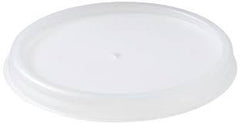 DART 4JL  CLEAR CUP LID, FLAT, VENTED, 4OZ