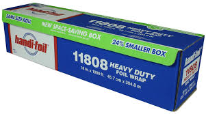 Heavy Duty Aluminum Foil Roll, 18 x 1,000 ft, Silver - mastersupplyonline