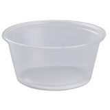 Dart Portion Souffle Cups 4oz Black