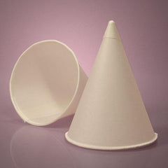 Dart Paper Cone Cups - 8oz. - White