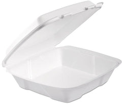 Dart  90HTPF1 foam containers - Performer® - Large Single compartment with removable lid - Vented