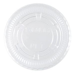 Pet Plastic Portion Cup Lid - Clear - 2.6 Diameter