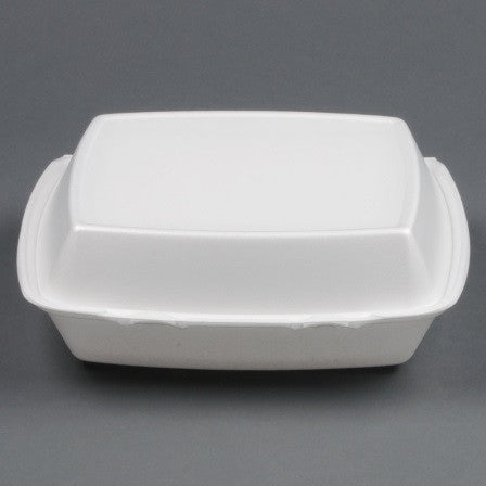Foam 3-Compartment Takeout Container 200 pack, Dart® 90HT3/R