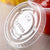 Pet Plastic Portion Cup Lid - Clear - 2.6 Diameter