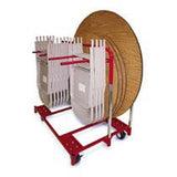 Folding Chair and Round Table Mover
