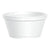DART 10 OZ WHITE FOAM FOOD BOWL CONTAINER   Stock Number: 10B20