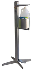 Attractive Pedal activated stand for 1 gallon Sanitizers