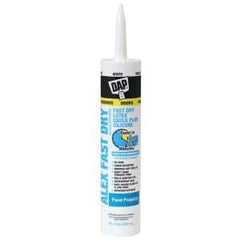 DAP Alex Fast Dry 10.1 oz. White Acrylic Latex Plus Silicone Caulk