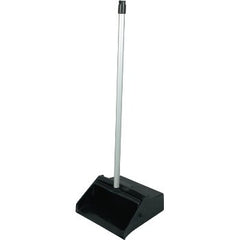 Black Steel Lobby Dust Pan